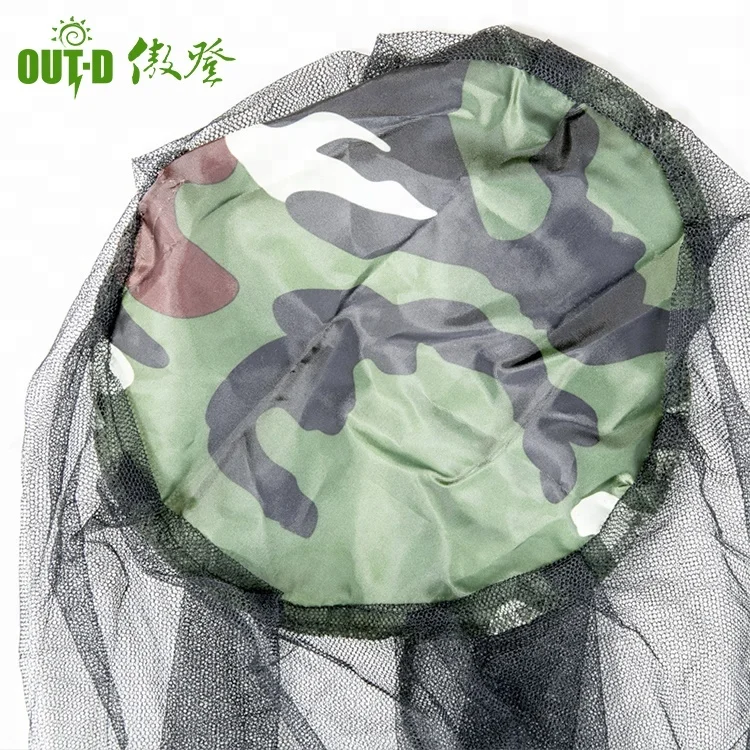 Mosquito head net for outdoor