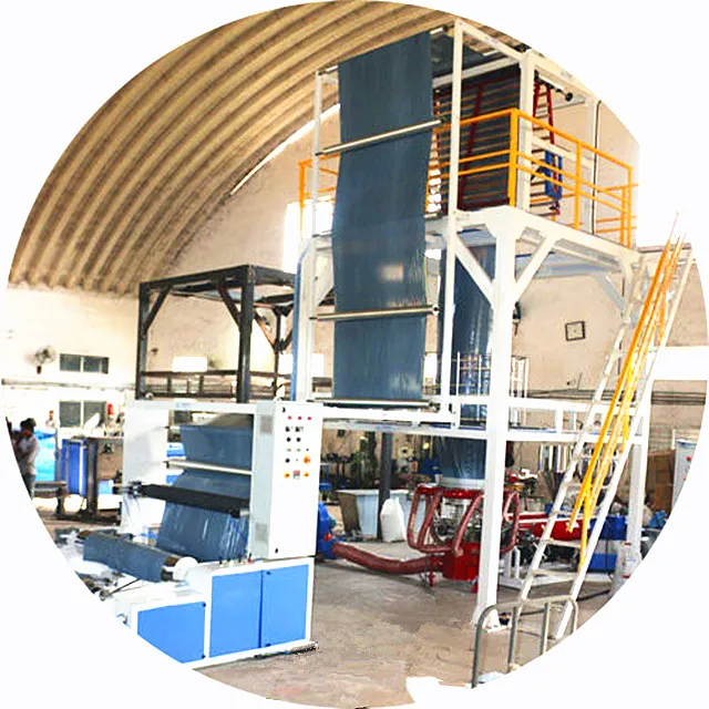 Машина Wenahou 2019, высокое качество, низкая цена, трехслойная машина для выдувания пленки, модель серии № HR3SJ