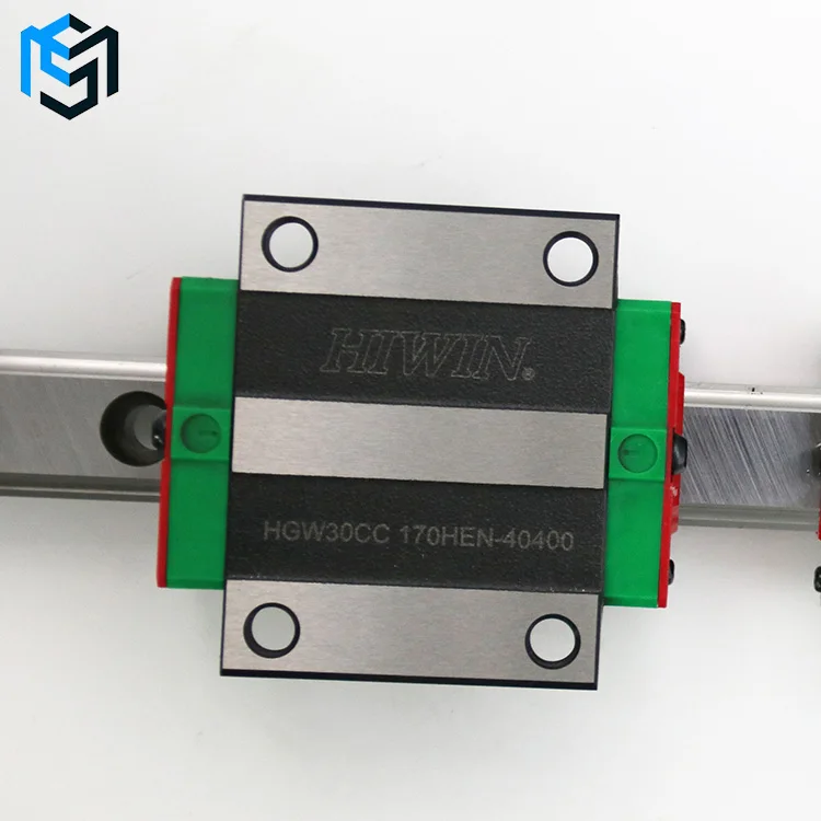 Hiwin standard type locking heavy duty metal scraper dustproof linear guide