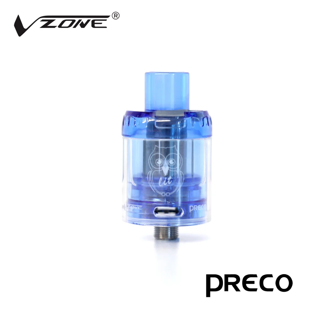 
Vzone hot selling vape atomizer Vzone Preco Tank with 0.15ohm Mesh Coil light weight disposable tank Vzone electronic cigarette 
