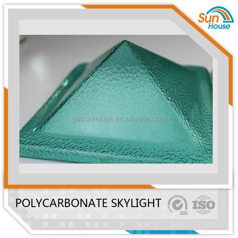 Поликарбонатная Пирамида skylight soofing купол из