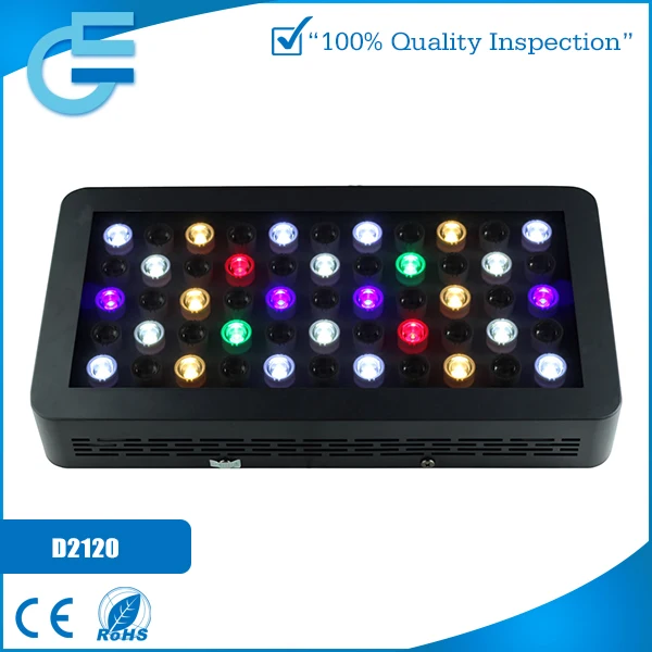 D2120-lens led aquarium light with storm simulation