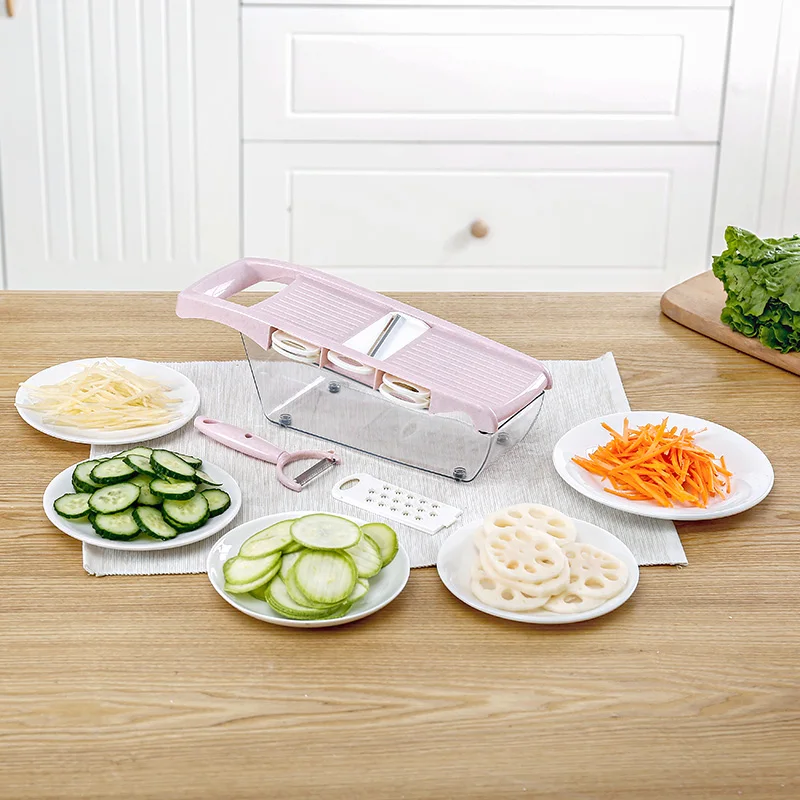 Hot selling 5 in 1 kitchen manual vegetable  and fruit peeler multi grater