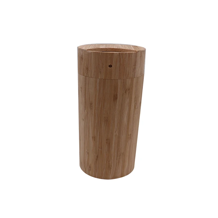 Eco-friendly bamboo tube  pet urns for ashes