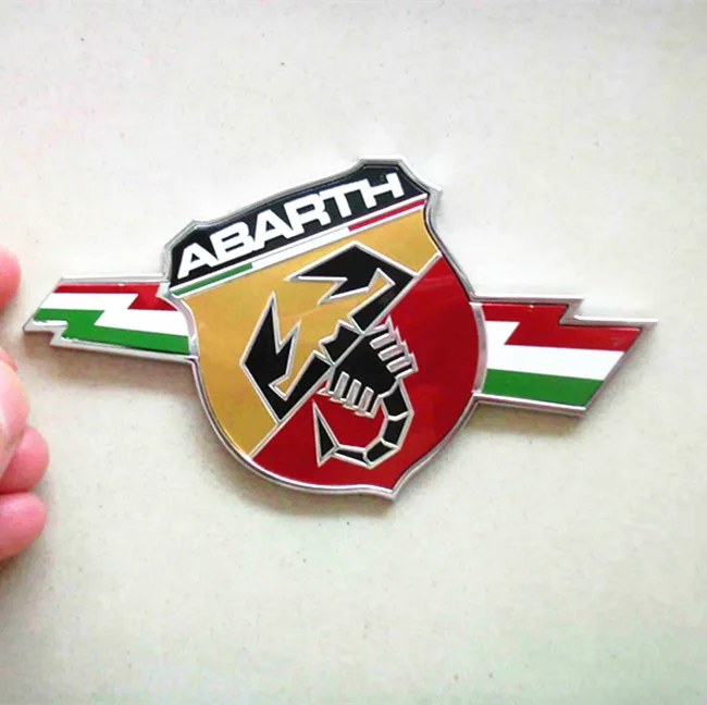 Custom brand Logo plate Metal Tags Embossed Logo 3D bright brushed colors