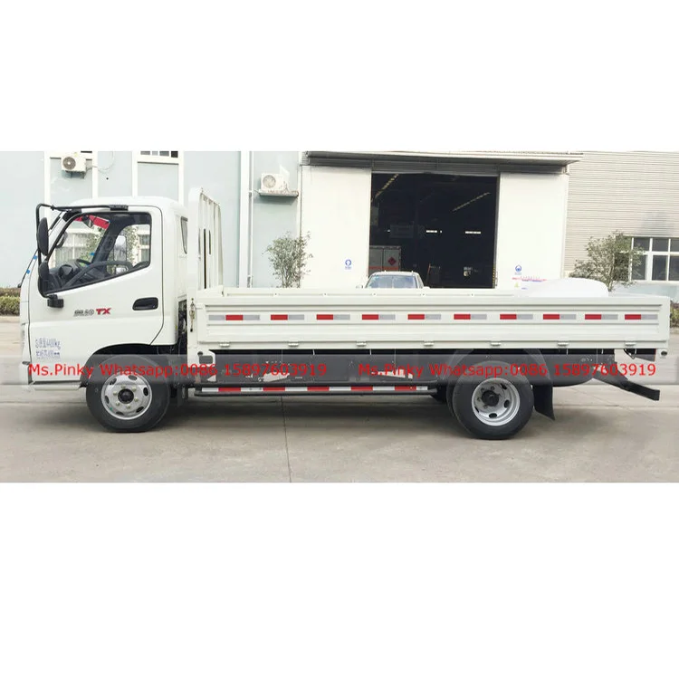 China Petrol Gasoline Engine Light Cargo Truck Mini Foton Vehicles for Sales