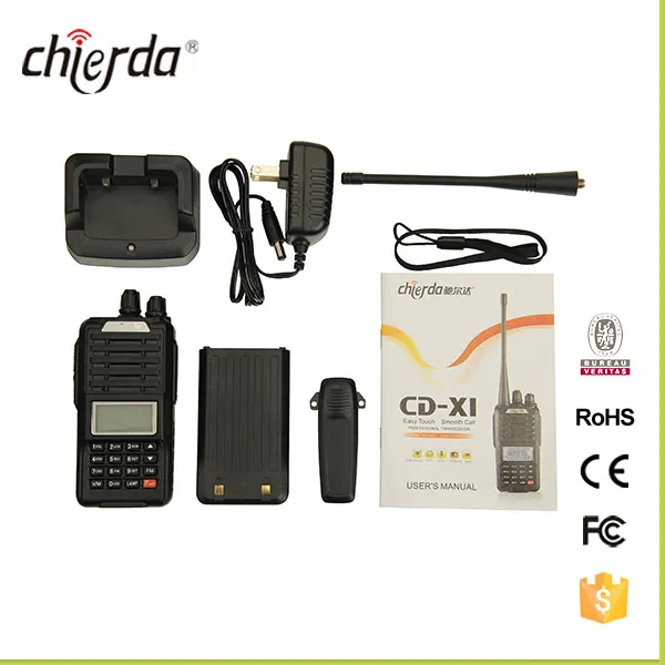 CHIERDA CD-X1 Handheld1 дальнего 5 вт fm двухстороннее радио
