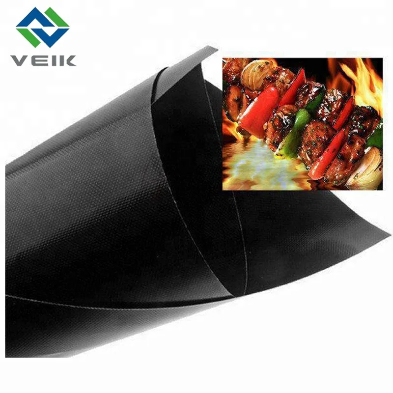 Non-stick hot sale heat resistant oven mat /bbq Ptfe mat /ptfe baking liner