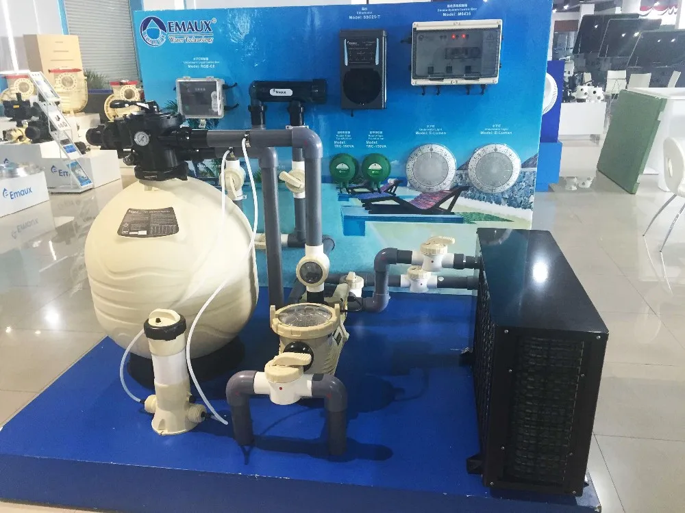 Swimming Pool Large Capacity Compact Water Sand Filter For Water Treatment Plant And Aquarium