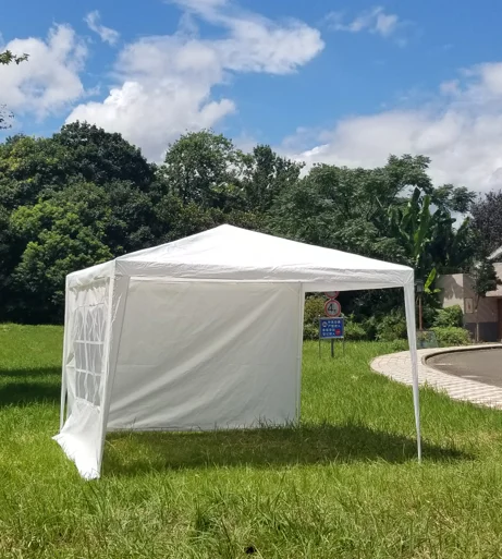 Custom 3x3 3x6 3x9 PE Polyester Garden Gazebo White Outdoor Event Tent