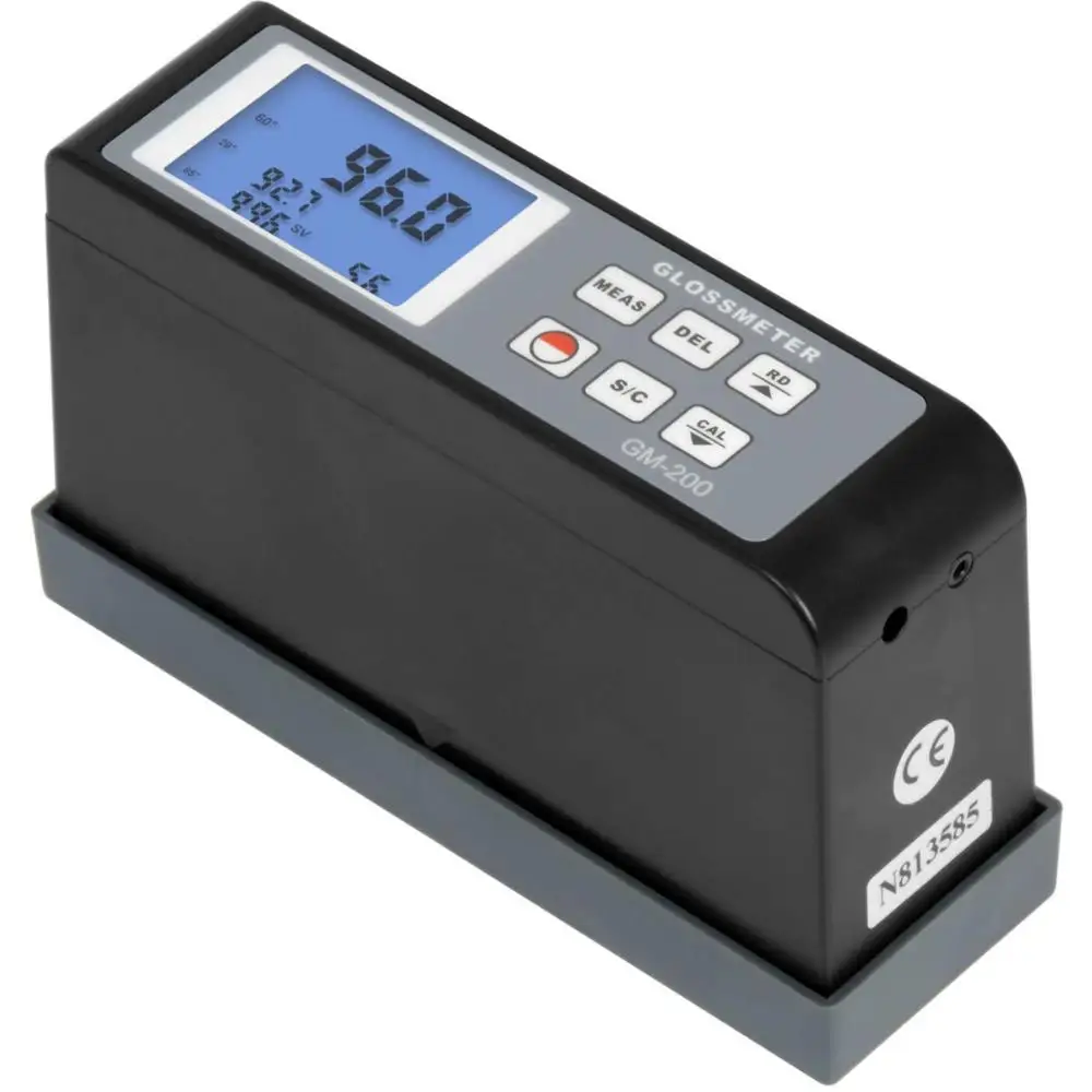 Multi-angle  Coating Paint  Gloss Meter GM-200 (20 60 85 degree),display gloss value of 20, 60,85 degree at the same time.