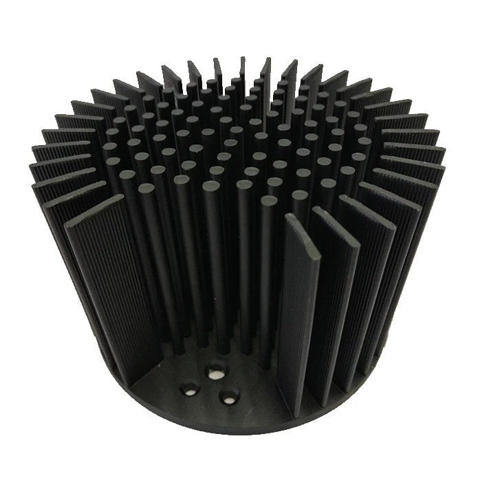 Светодиодный теплоотвод для COB CXB3590 VERO29 VERO18 CLU048 предварительно Просверленный алюминиевый штифт