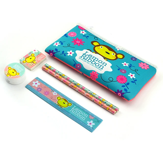 back to school  high quality   design gift box stationery set for kids