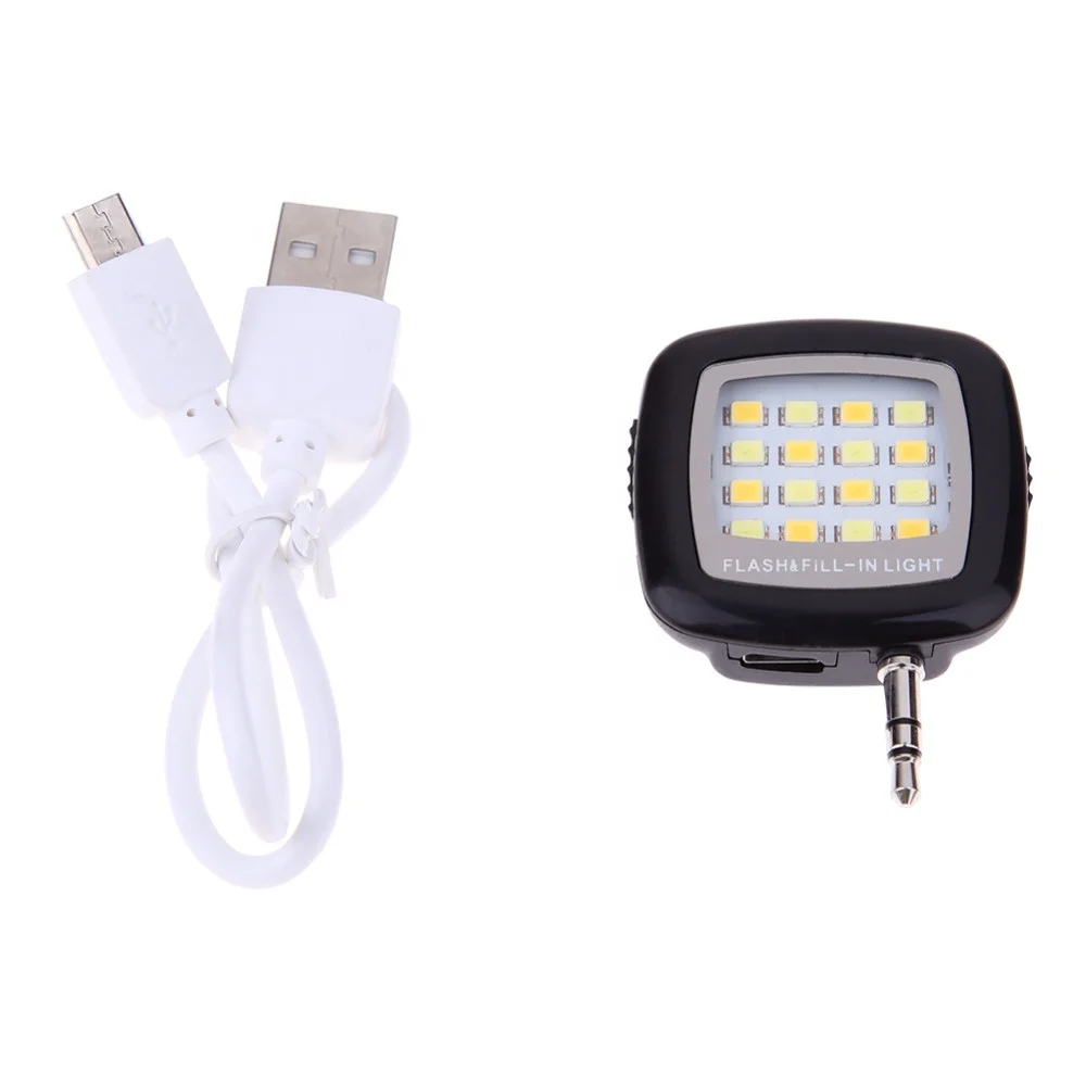 
outdoor Led camera strong Light Selfie Fill flashing Light 16 LEDS Flash Fill Light 
