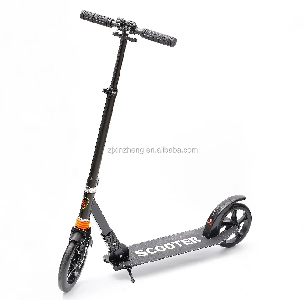 Adult Kick Scooter With Oversized Wheels For City Commuting Outdoor Sports Big Wheel Kick Scooter For Adults