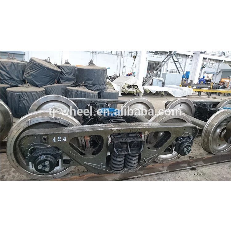 Meter gauge, standard gauge Railway freight bogie made in China