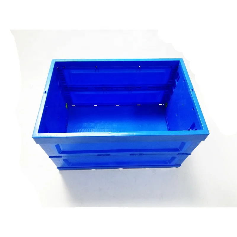 600*400 мм стек пластиковые овощные почтовую службу твердые складной ящик для хранения стиль организатор ящик ящики с крышкой