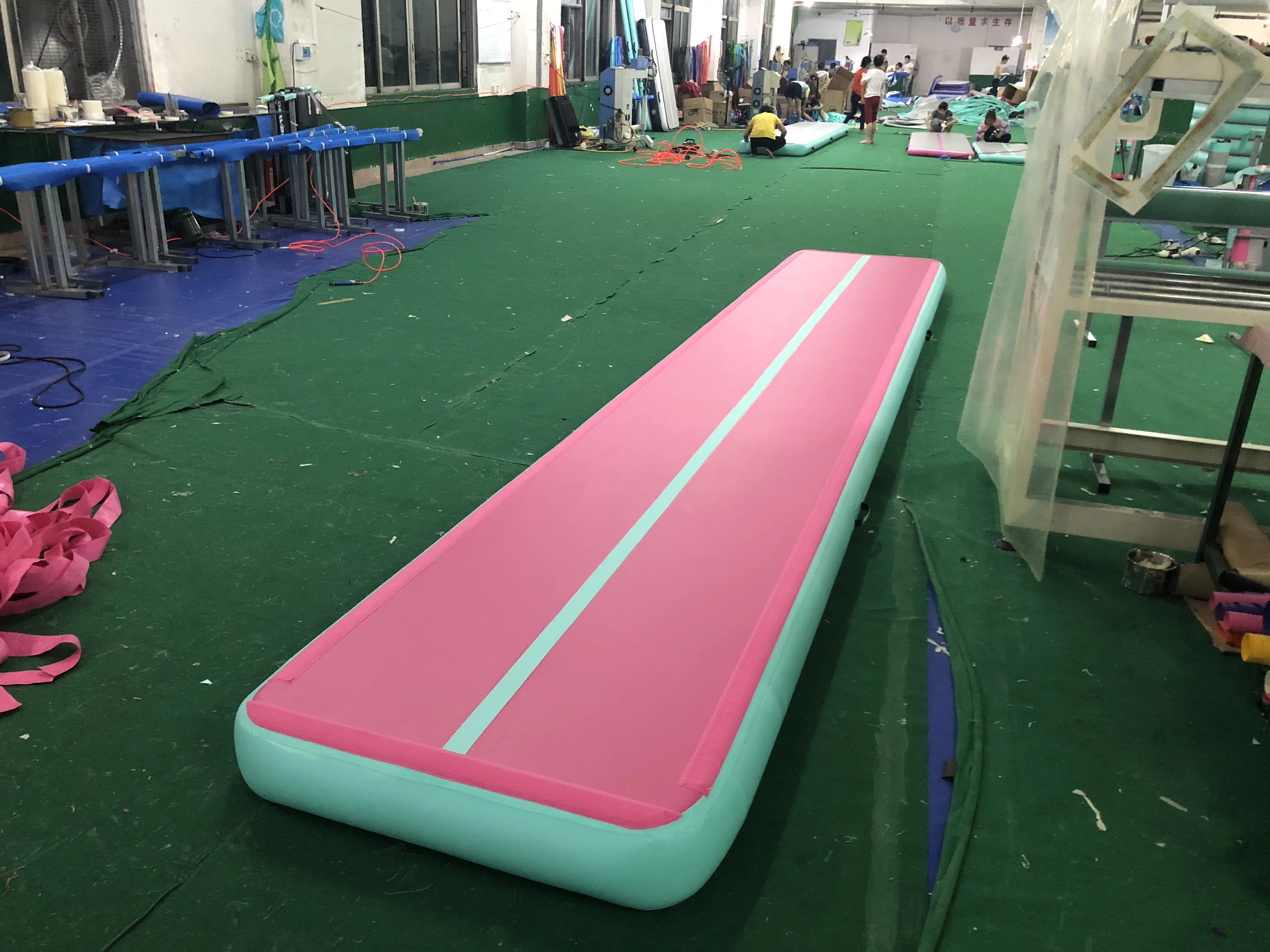 Wholesale exercise mats inflatable airtrack,Inflatable air track gymnastics mats