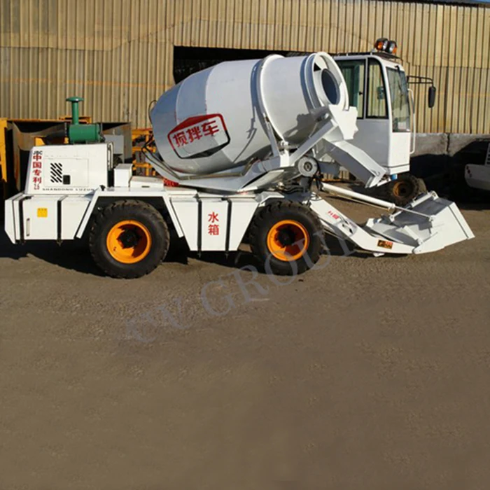 4M3 Mobile Automatic Self-Loading Concrete Mixer Truck, Automixer For Sale