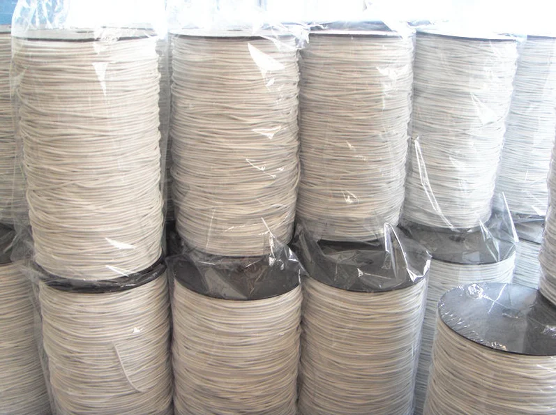 2mm round nylon braided elastic cord wholesale