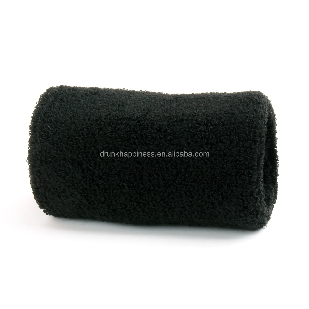 
Factory Custom Make Sports Cotton Sweatbands Banda Elastica Vincha Munequera Sports Wristband Unisex 