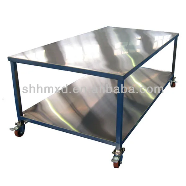 Laundry stainless steel table