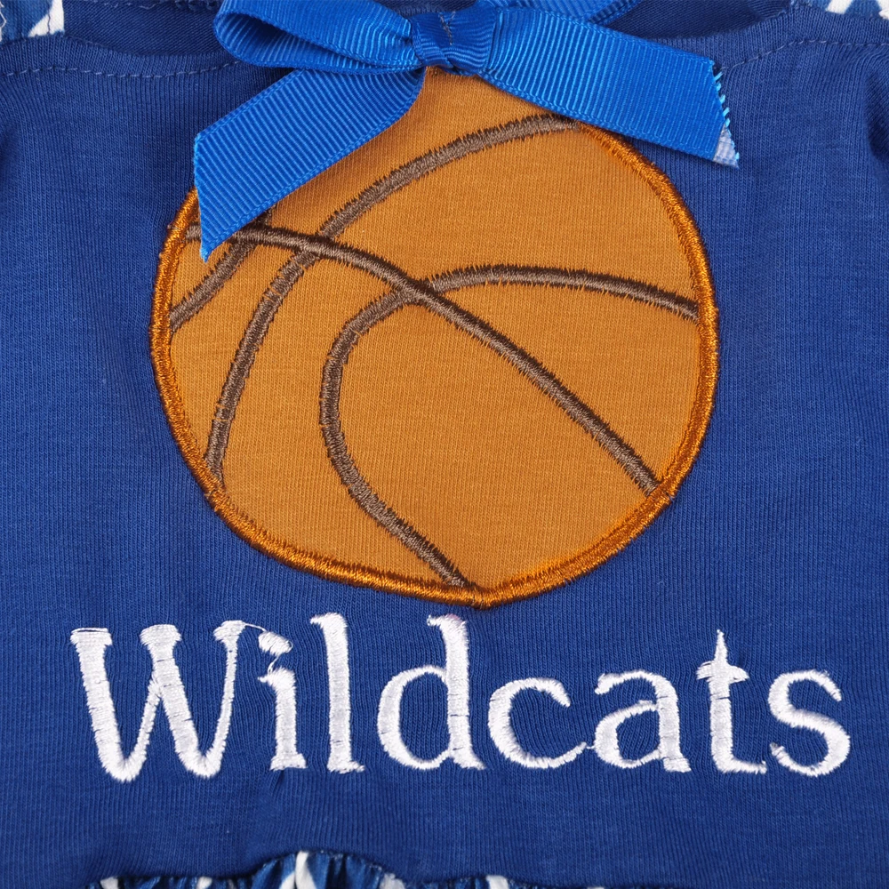 New style girls clothing set sleeveless basketball pattern top lace ruffle pants girls boutique girls outfits