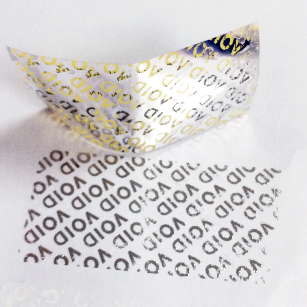 Waterproof Custom Barcode Scan Security QR Code Label Paper Adhesive Sticker Printing Tamper Proof Qr Code Sticker