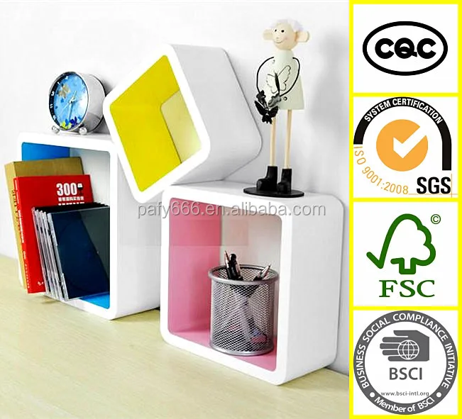 Украшения дома сборные мебель дерево настенные полки стойки