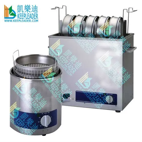 Lab Test Sieve Washing Bath Ultrasonic Cleaner of Laboratory Sieves Water Washer Compact Supersonic Agitation Cleaning Machine