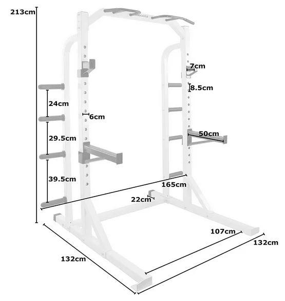 Коммерческая силовая клетка сверхмощная силовая стойка для тренажерного зала