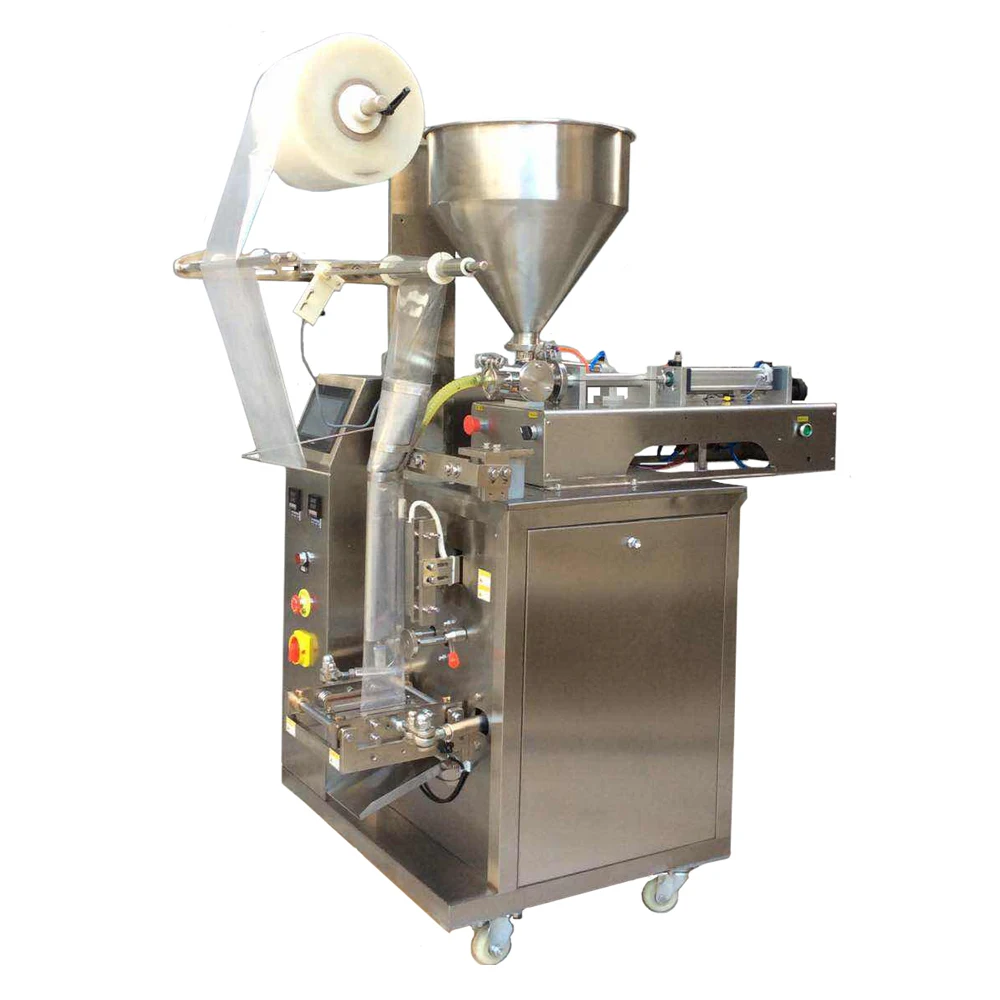 wholesale cheap high quality seasoning ketchup sachet packing machine