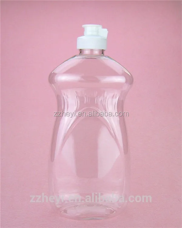 500ml PET Detergent Plastic Wash bottle for Dishawashing Liquid