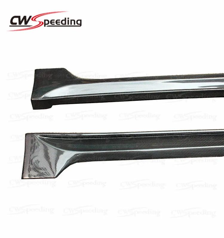 2014-2016 B STYLE CARBON FIBER SIDE SKIRTS FOR VW GOLF 7 MK 7 FOR VOLKSWAGEN GOLF 7