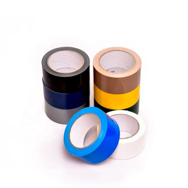 Duct Tape Supply Neon Color Cloth Waterproof Acrylic Carton Box Colour Hot Melt Offer Printing Warning Tape