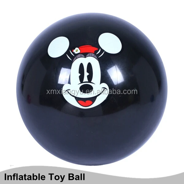 
custom size not-toxic inflatable pvc ball with decal logo 
