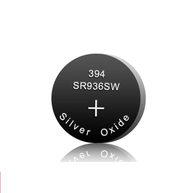 High Quality 1.55V 394 SR936SW Silver Oxide Button Cell Battery