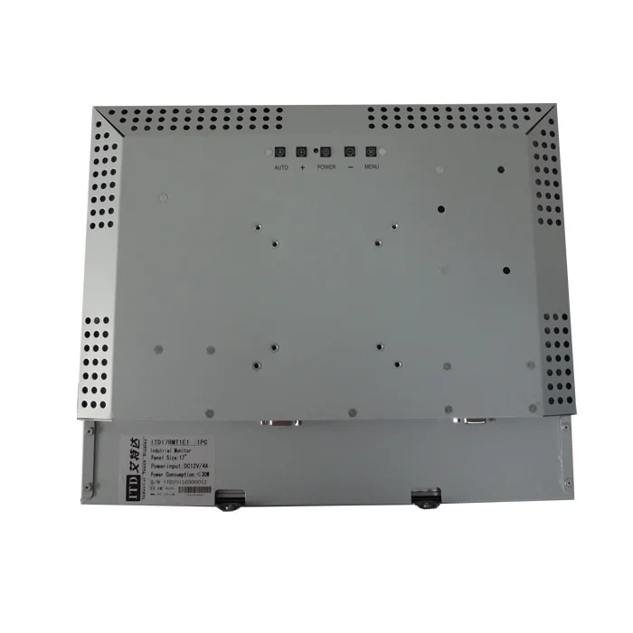 15 inch industrial open frame lcd touch monitor with saw touch for kiosk, ATM