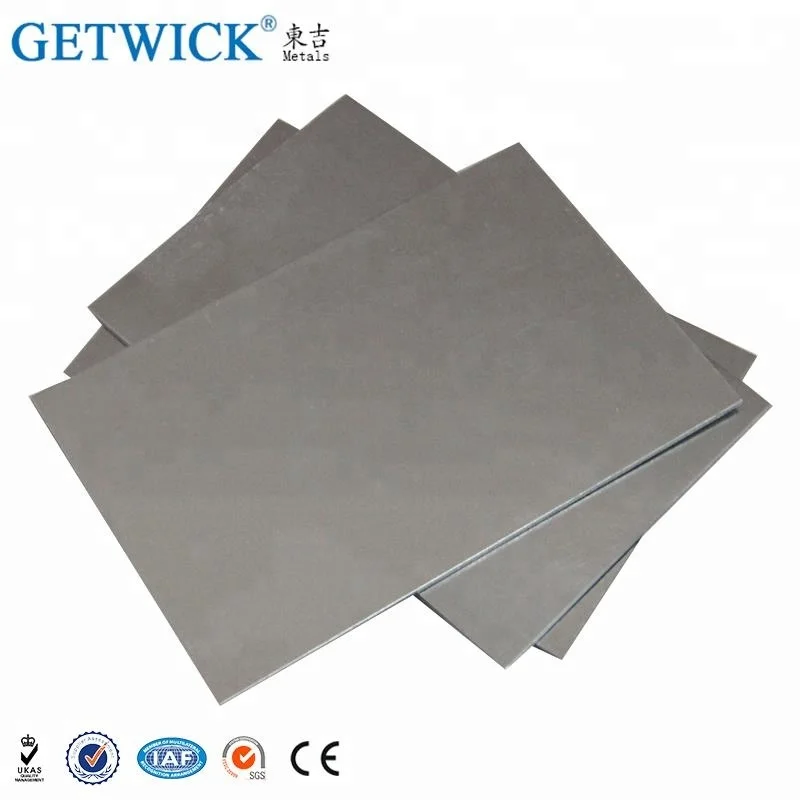 Manufacturer price Thick Tungsten Plate wolfram sheet for selling