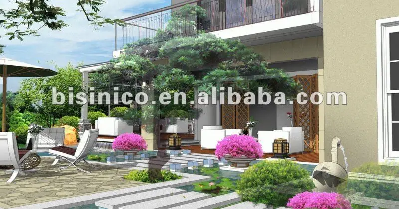 3D villa and landscape design,3D interior and exterior design,3D rendering