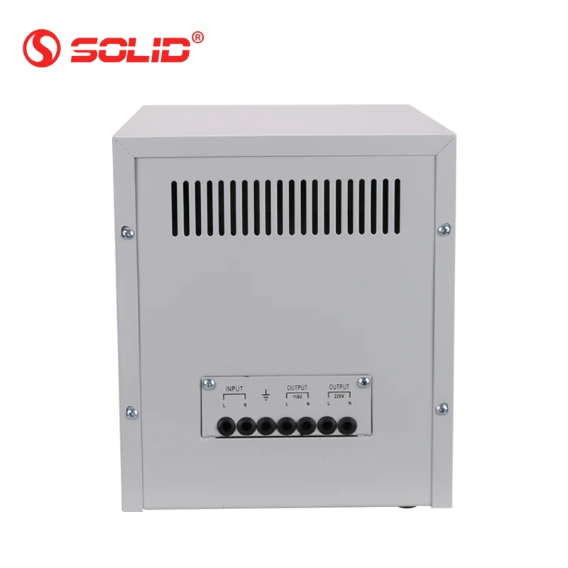 Servo Motor Control Type AC 110V 220V 230V TND 5000VA 5KVA 5KW SVC Auto Voltage Regulator Stabilizer