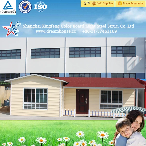 China supplier prefabricated house/casa asequible prefabricadas panel house villa