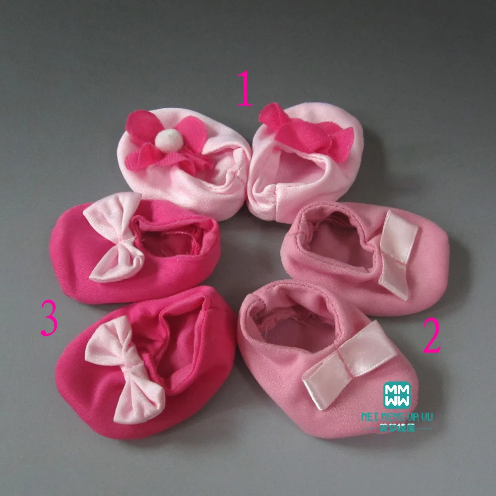 2016 new Doll Accessories MIMI Shoes 8cm 5cm Regeneration simulation baby soft soles