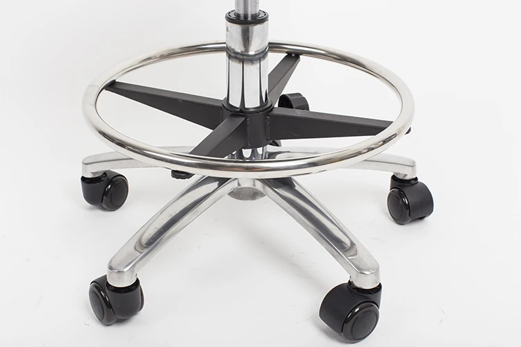 Aluminum alloy Stainless steel adjustable hospital medical stool laboratory stool