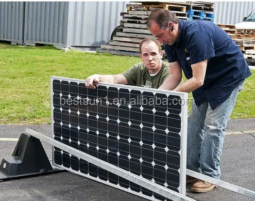 Острая панель солнечной энергии 130 Вт 150 200 220 240