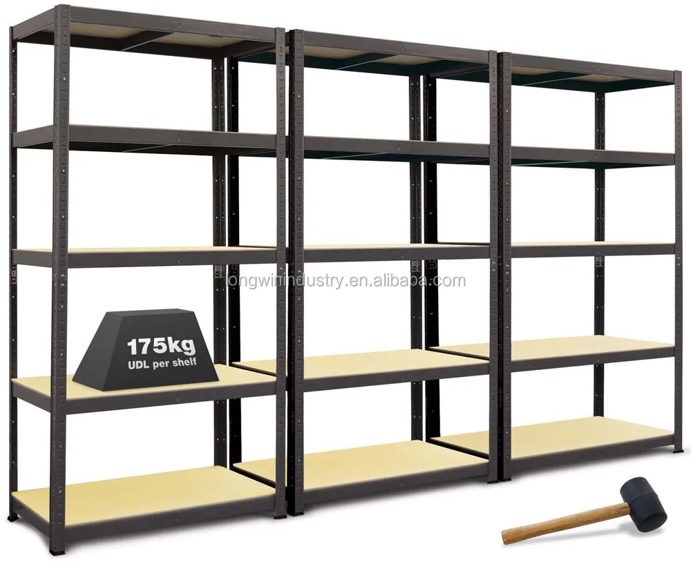 Heavy Duty Organizer Indoor Outdoor boltless Shelving Rack