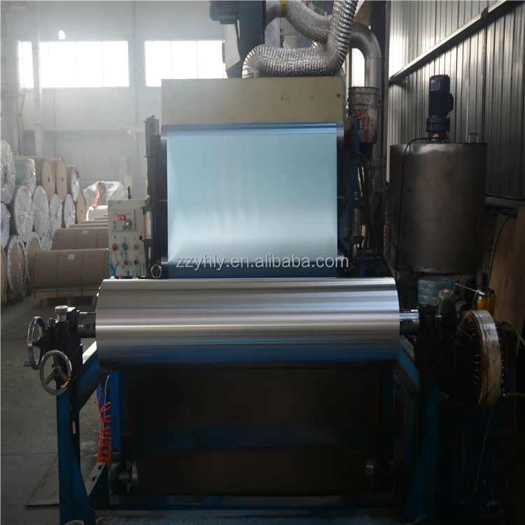 0.2mm thickness Aluminium foil with one side glue coated