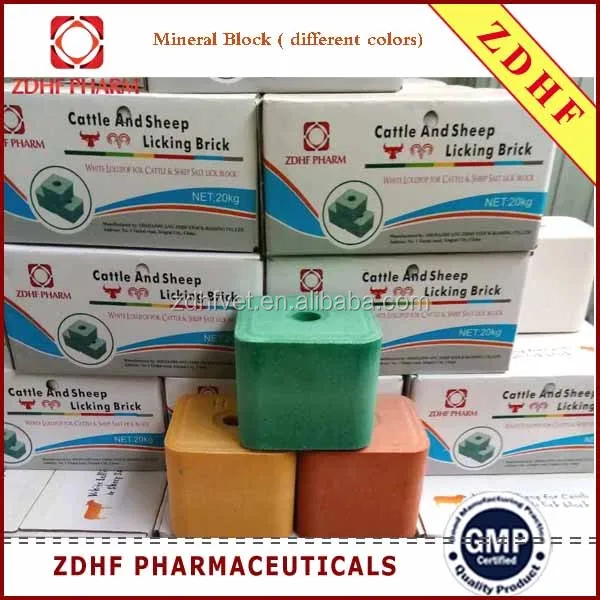 
Quality mineral salt blocks for cattle and sheep 