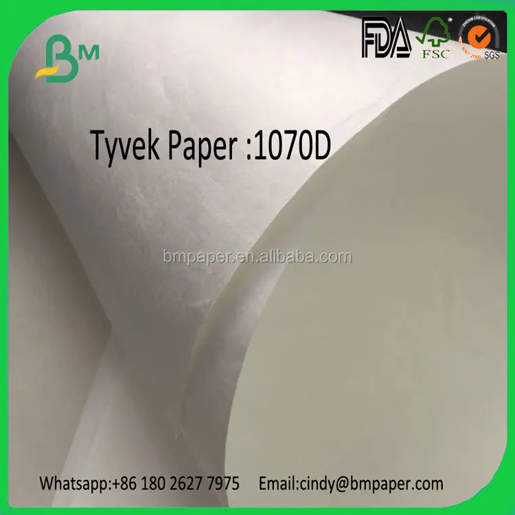 Бумаёник печатных сырья водонепроницаемый 1070D tyvek