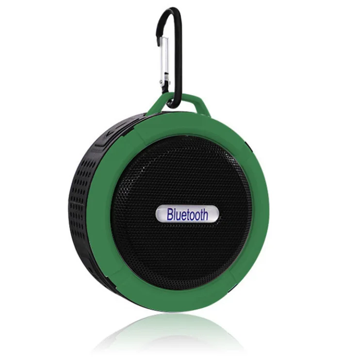 2019 C6 waterproof sucker mini wireless audio outdoor portable wireless speakers